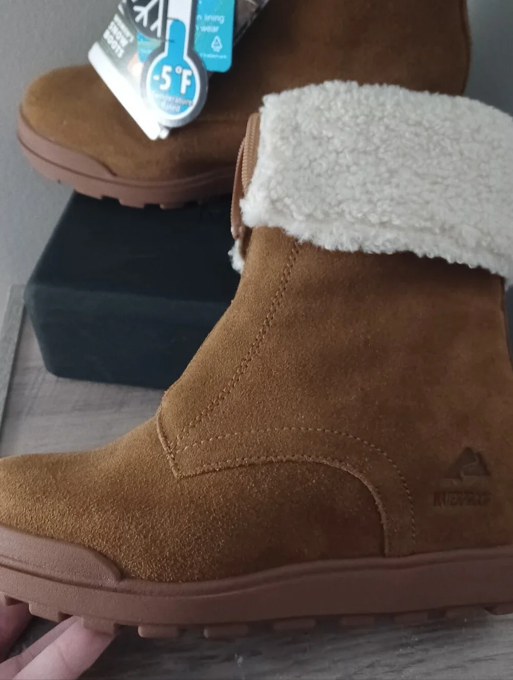 Ozark Trail Waterproof Snowboots Wedges Sz 6